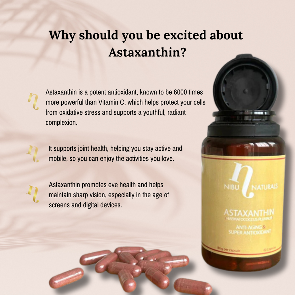 Nibu Astaxanthin 8mg Capsules