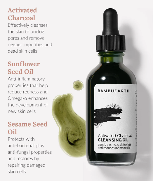 Activated Charcoal Cleansing Oil