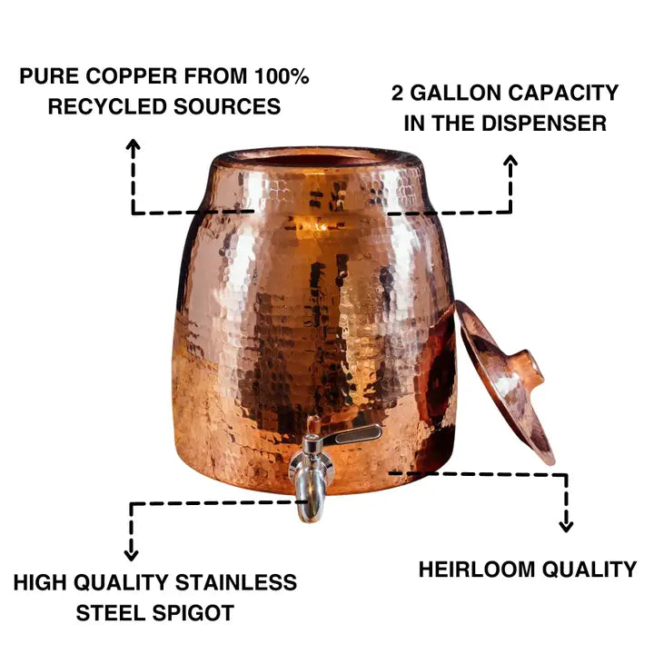 Copper Water Dispenser - PSU Skincare