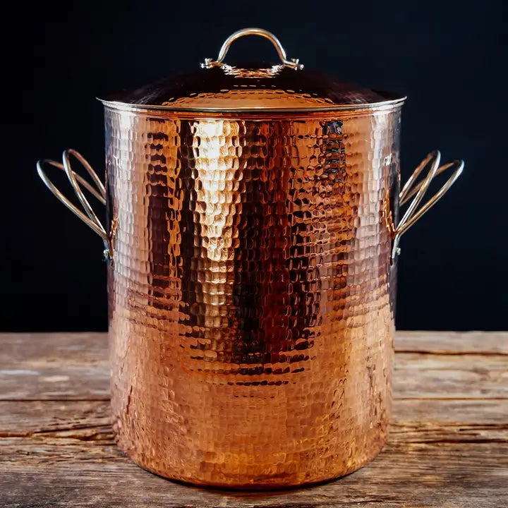 Hammered Copper Stock Pot - State College PA